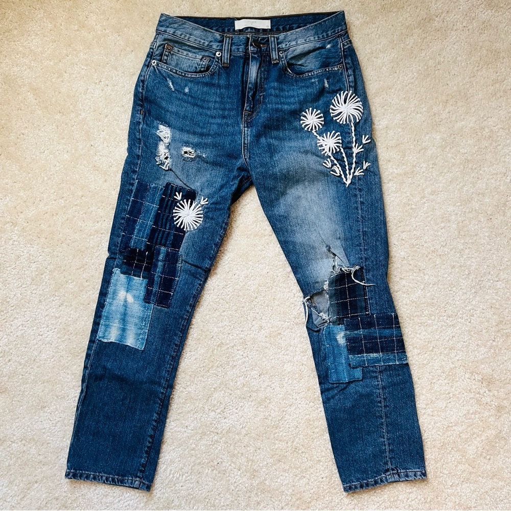 Anthropologie Artisan Blue Denim Jeans